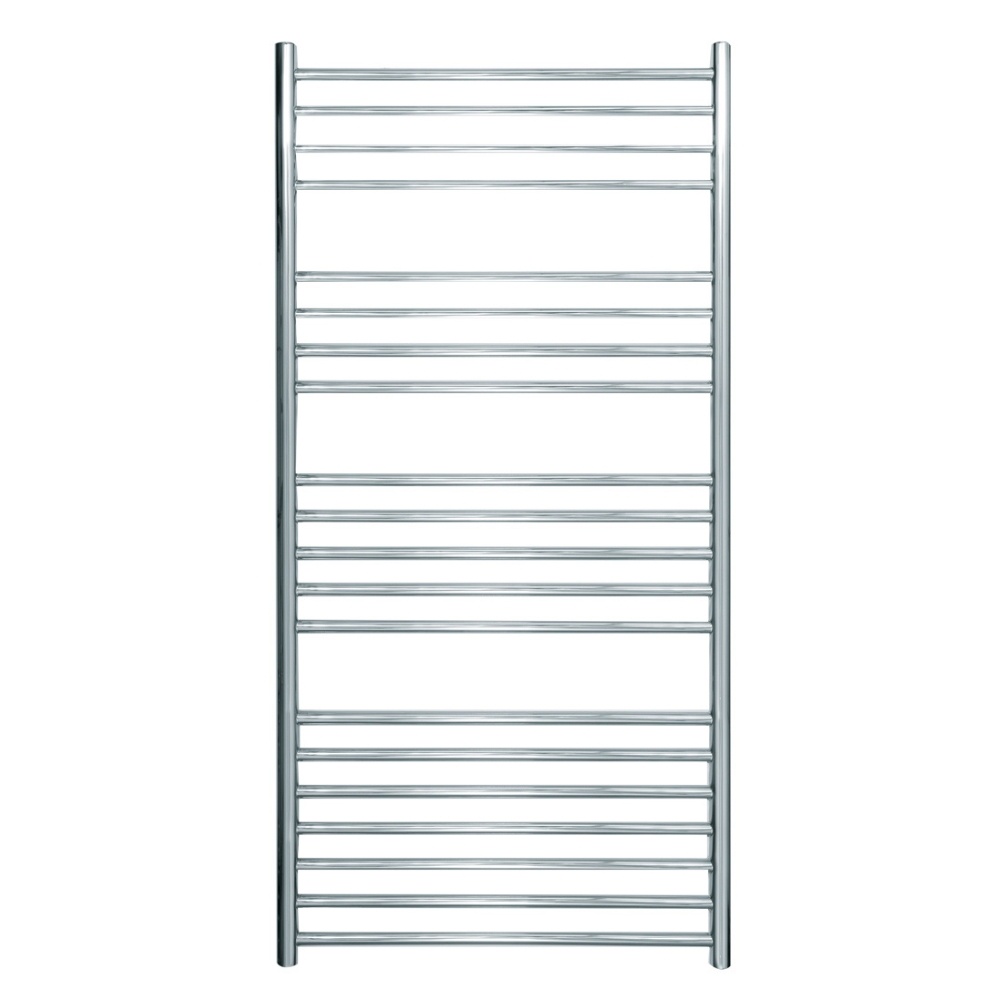 Cut out image of the The Sussex Range by JIS Ashdown 1250mm x 620mm Polished Stainless Steel Heated Towel Rail